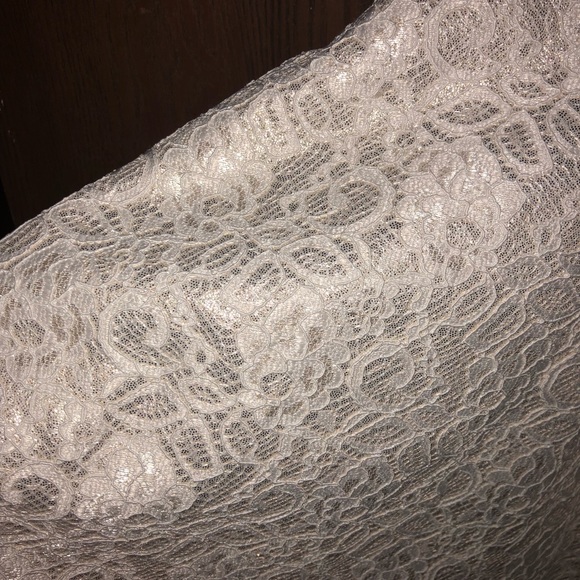 White Formal Dress - Picture 2 of 3